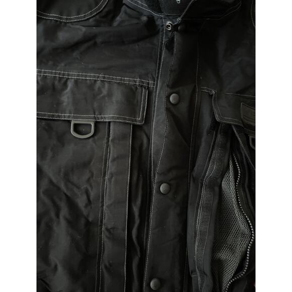 Firstgear Kenya Motorcycle Jacket Mens XL Black Waterproof Padded Touring Gear - Picture 8 of 12